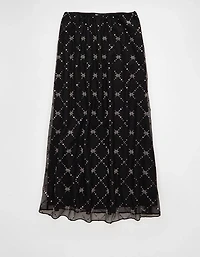 AE High-Waisted Sequin Maxi Skirt