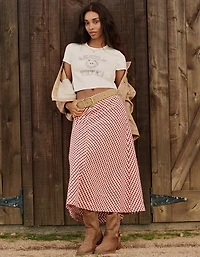 AE Mid-Rise Midi Skirt