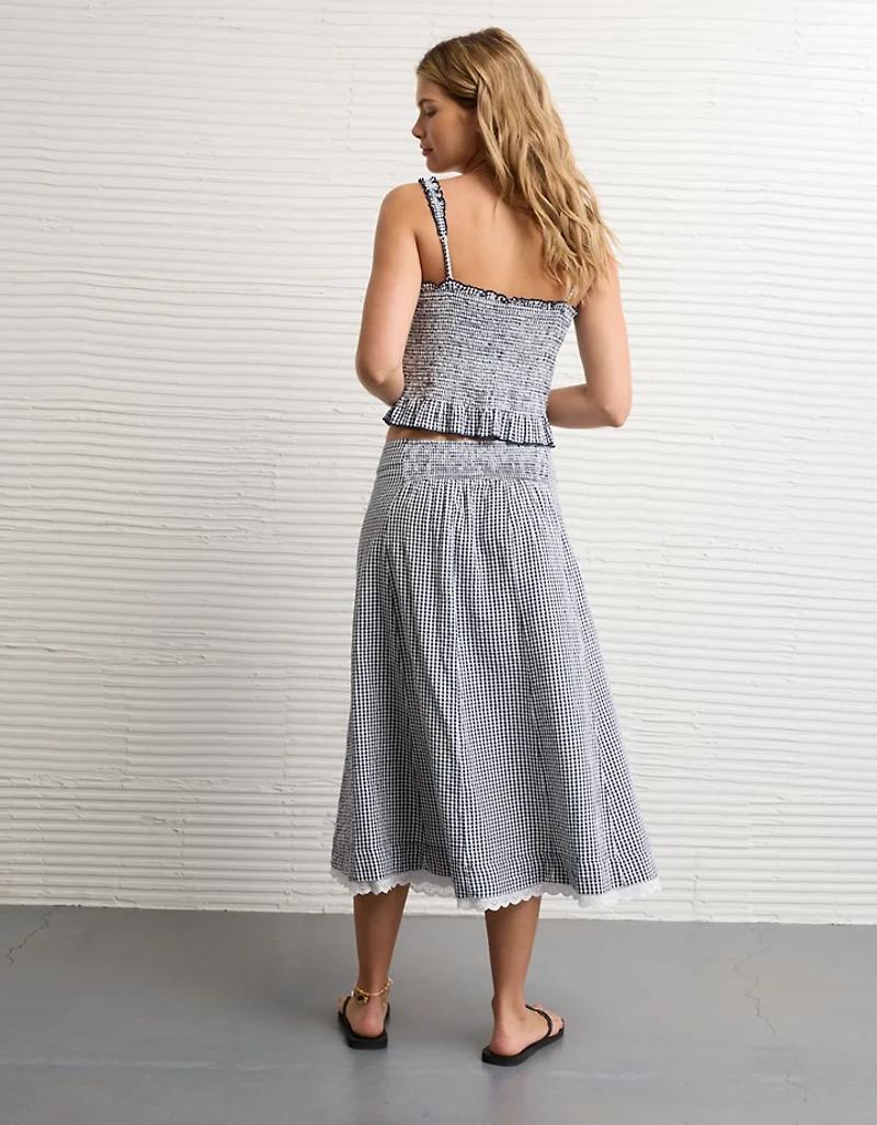 AE High-Waisted Midi Skirt