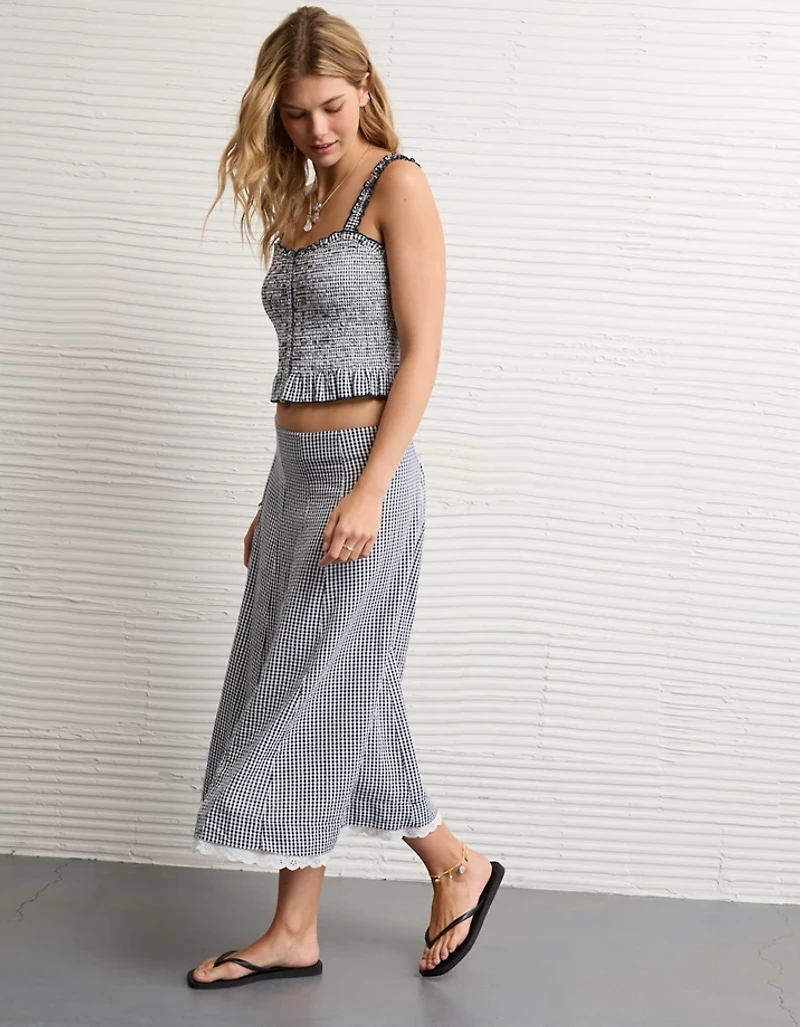 AE High-Waisted Midi Skirt