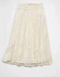 AE Stretch High-Waisted Midi Skirt