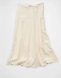 AE Mid-Rise Linen-Blend Maxi Skirt