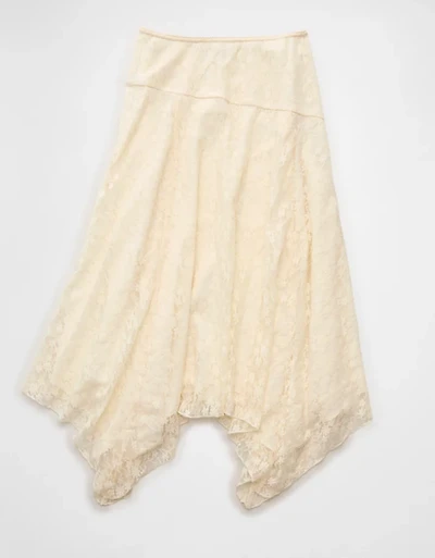 AE Mid-Rise Lace Maxi Skirt