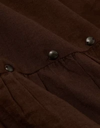 AE Mid-Rise Tiered Maxi Skirt