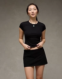 AE Low-Rise It Knit Micro Skort