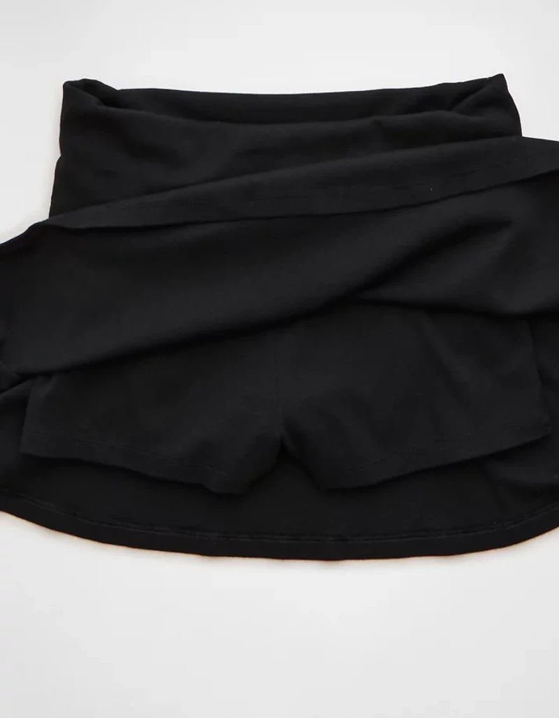 AE Low-Rise Foldover Mini Skort