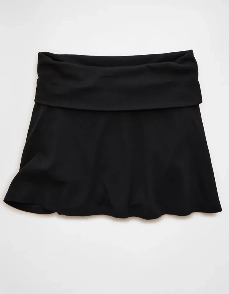 AE Low-Rise Foldover Mini Skort