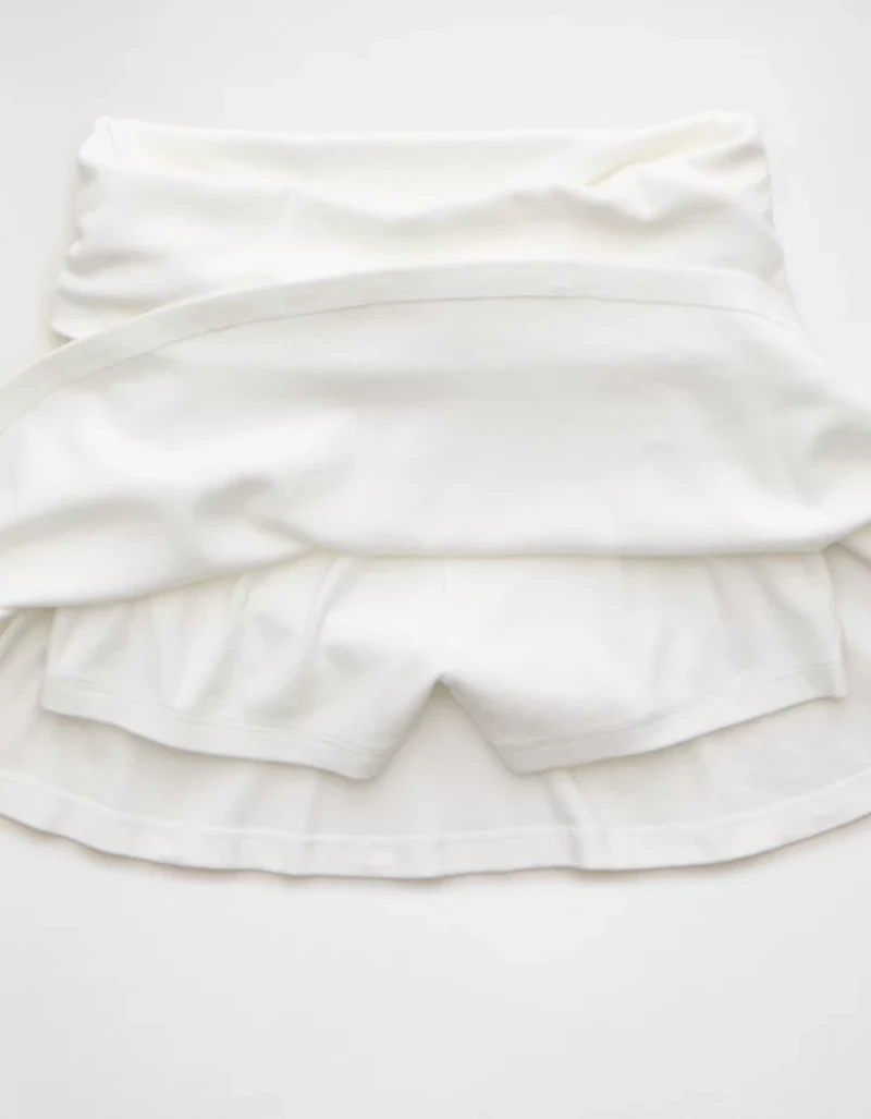 AE Foldover Knit Mini Skort