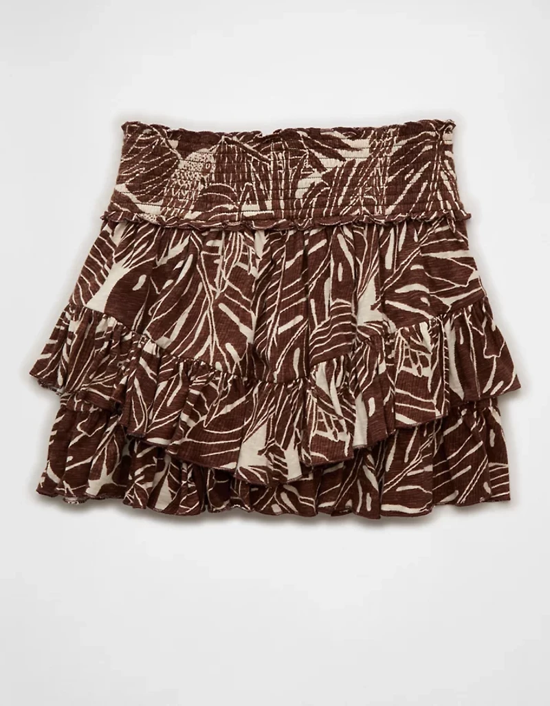 AE Sunchaser Tiered Mini Skirt
