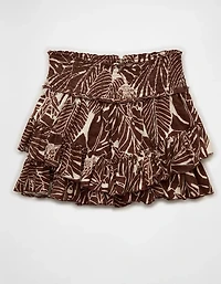 AE Sunchaser Tiered Mini Skirt