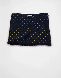 Minijupe-short à taille basse AE