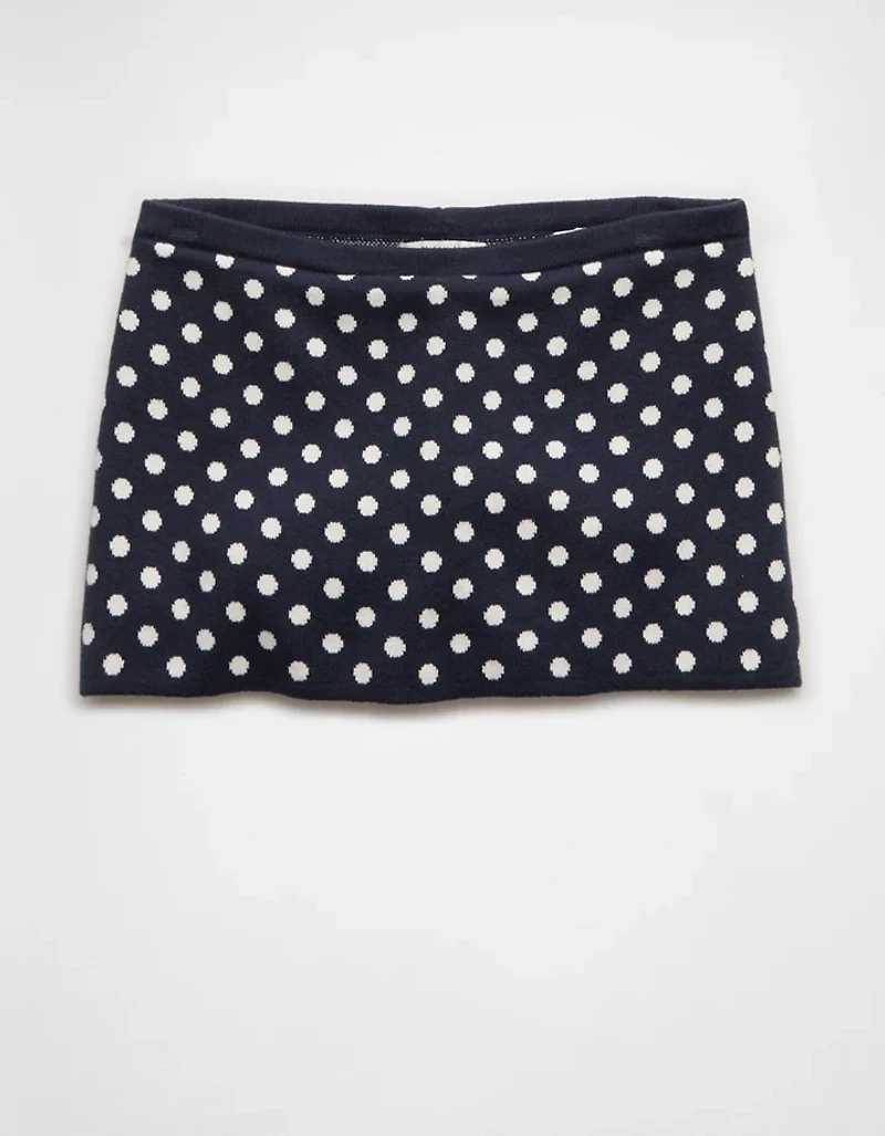 AE Low-Rise Sweater Micro Mini Skirt