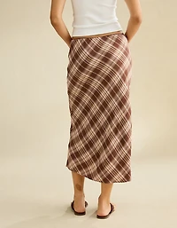 AE Low-Rise Slip Midi Skirt