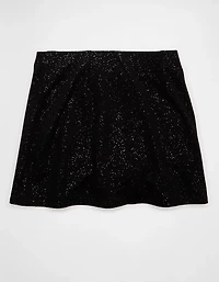 Jupe-short scintillante en tricot tendance AE
