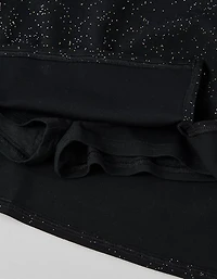 Jupe-short scintillante en tricot tendance AE