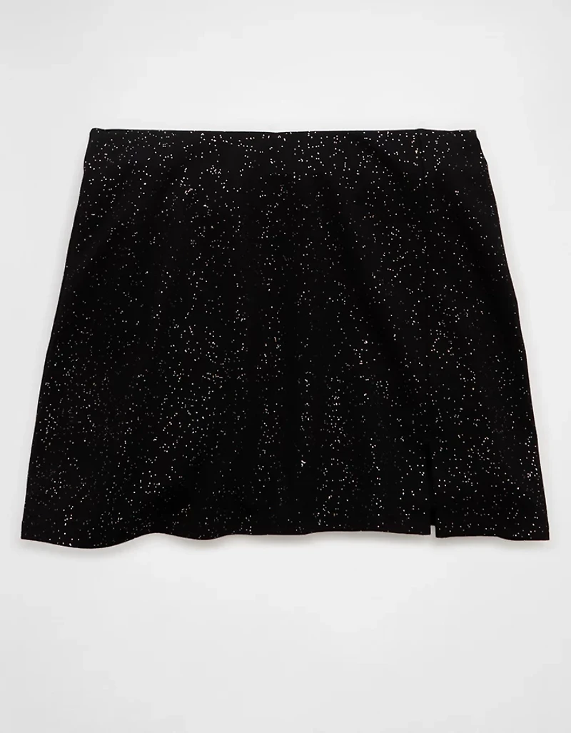 Jupe-short scintillante en tricot tendance AE