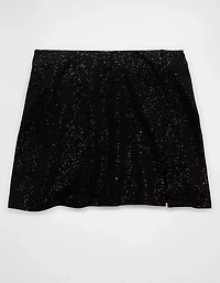 Jupe-short scintillante en tricot tendance AE