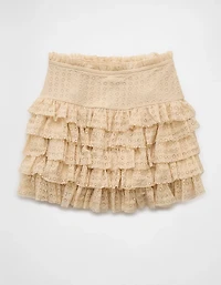 AE High-Waisted Ruffle Mini Skort
