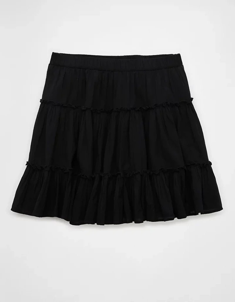 AE High-Waisted Tiered Mini Skirt