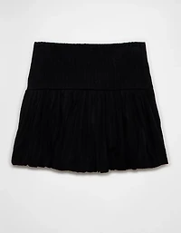 Jupe bulle à taille haute et smocks AE