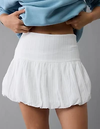 AE High-Waisted Smocked Bubble Skirt