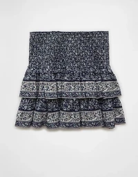 Minijupe-short à taille haute AE