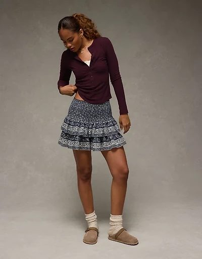 AE High Rise Mini Skirt