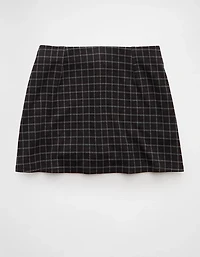 Micro jupe-short à taille basse en tricot tendance AE