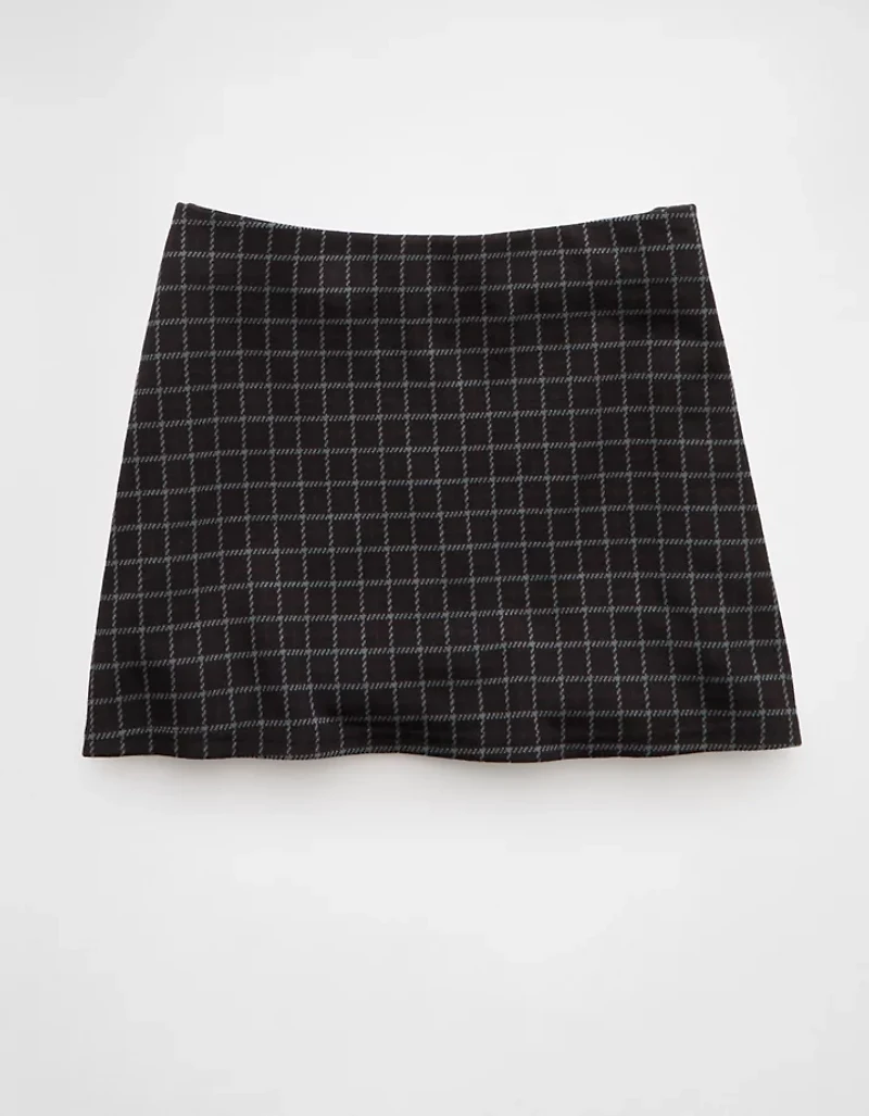 Micro jupe-short à taille basse en tricot tendance AE