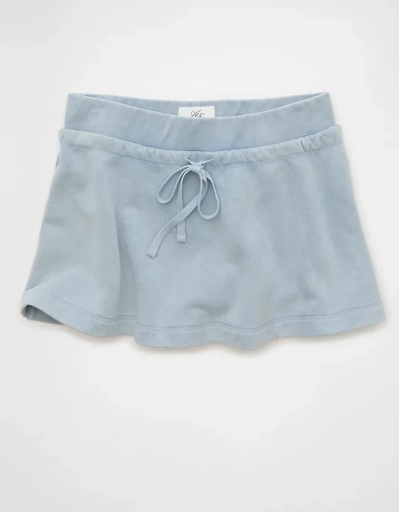 AE High-Waisted Fleece Mini Skirt