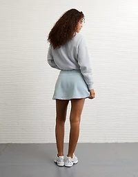 AE High-Waisted Fleece Mini Skirt