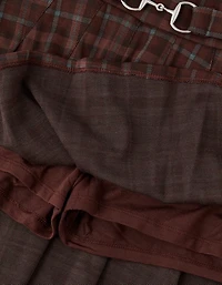 AE Mid-Rise Belted It Knit Skort