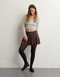 AE Mid-Rise Belted It Knit Skort