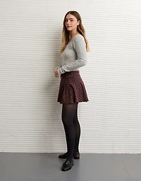 AE Mid-Rise Belted It Knit Skort