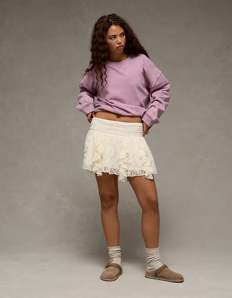 AE Lace Mini Skirt