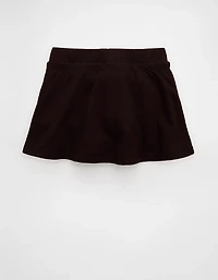 Minijupe-short à taille haute AE