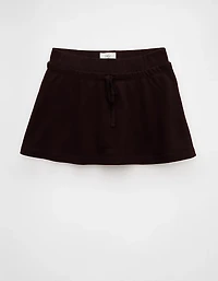 Minijupe-short à taille haute AE