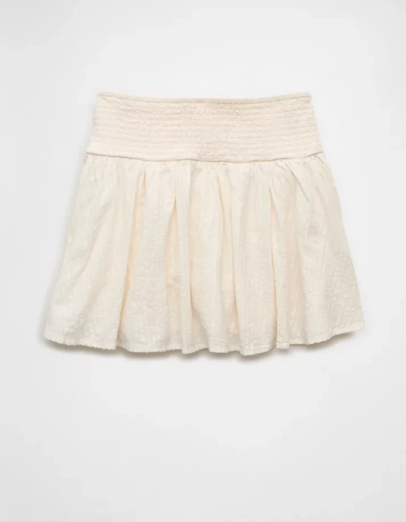 AE High-Waisted Drop-Waist Mini Skirt