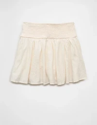 AE High-Waisted Drop-Waist Mini Skirt