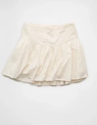 AE High-Waisted Drop-Waist Mini Skirt