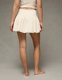 AE High-Waisted Drop-Waist Mini Skirt
