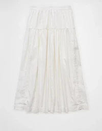 AE Mid-Rise Linen-Blend Maxi Skirt