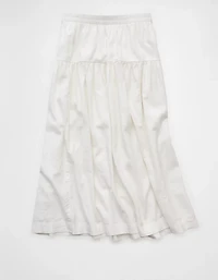 AE Mid-Rise Linen-Blend Maxi Skirt