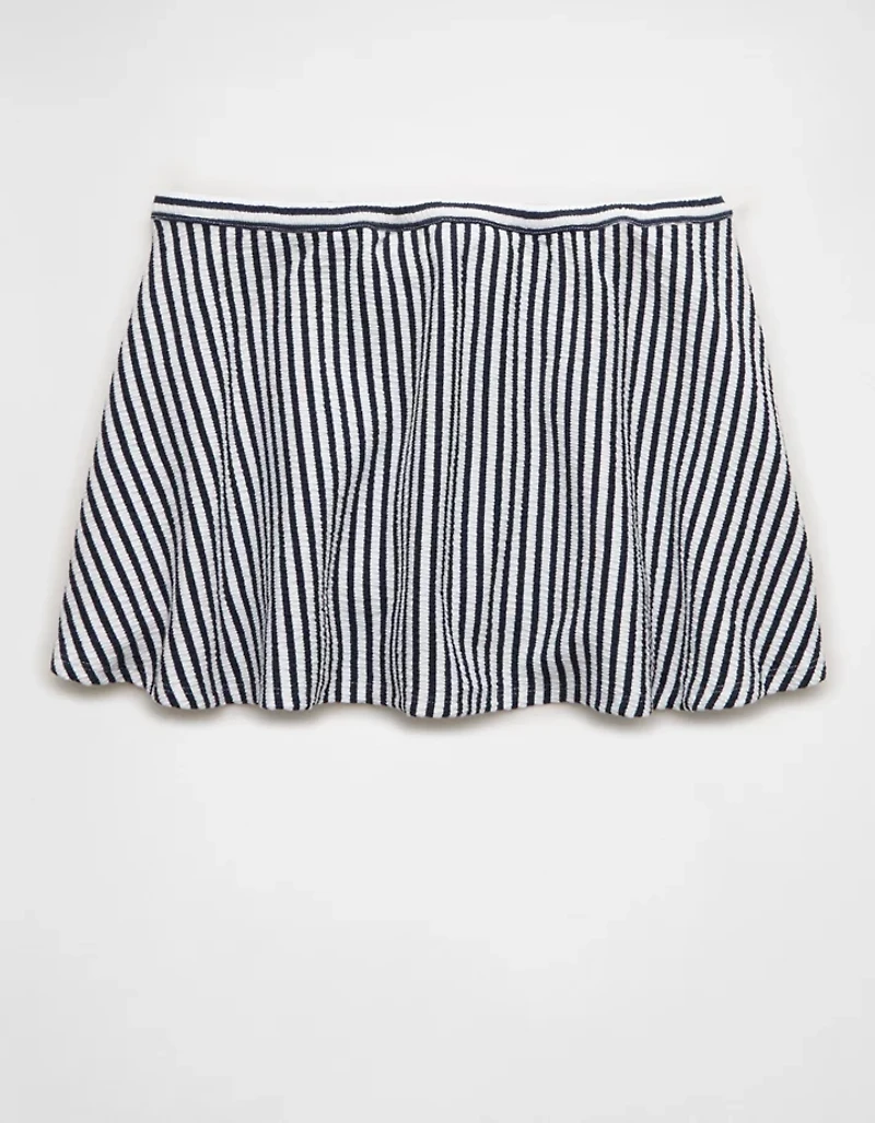 AE Low-Rise Textured Mini Skirt
