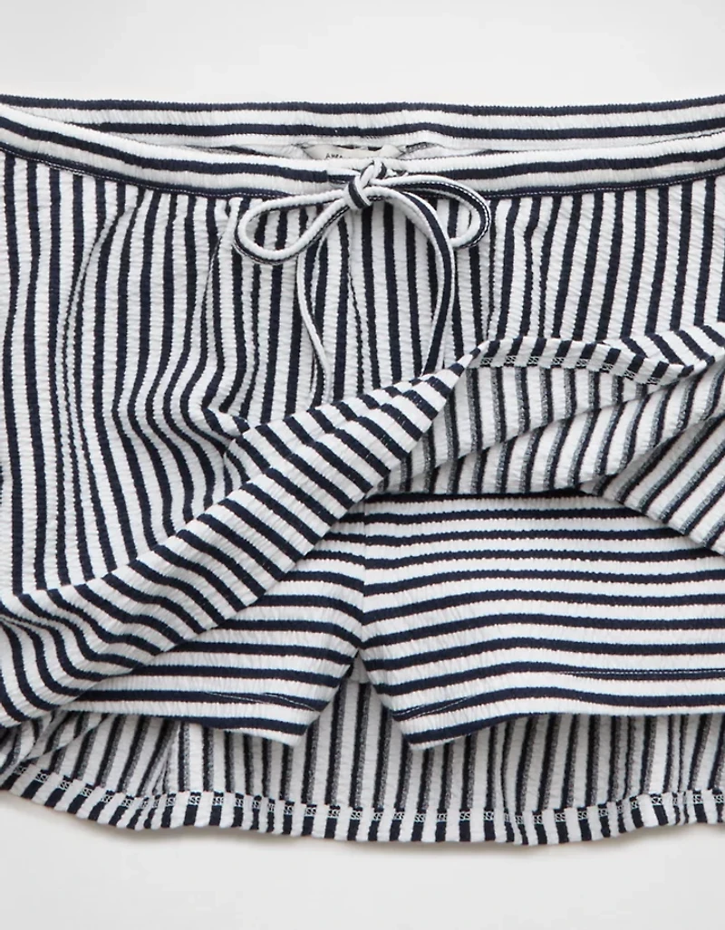 AE Low-Rise Textured Mini Skirt