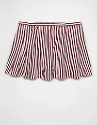AE Low-Rise Textured Mini Skirt