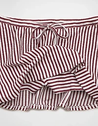 AE Low-Rise Textured Mini Skirt