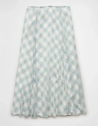 AE x Stagecoach Crinkled Chiffon Maxi Skirt