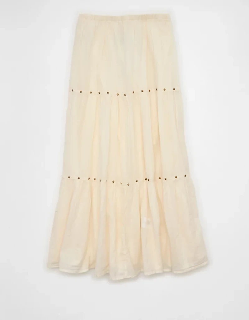 AE x Stagecoach Tiered Maxi Skirt
