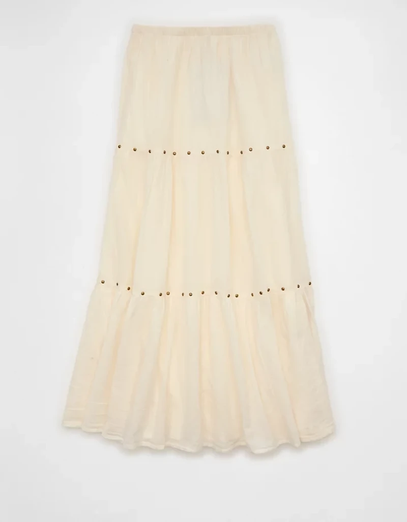 AE x Stagecoach Tiered Maxi Skirt